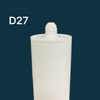 Cartucho de plástico para empaquetar de sellador de silicona HDPE de 300 ml para la construcción 