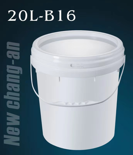 Bucket de plástico B16-NR de 5 galones PP para pintura básica de agua que contiene