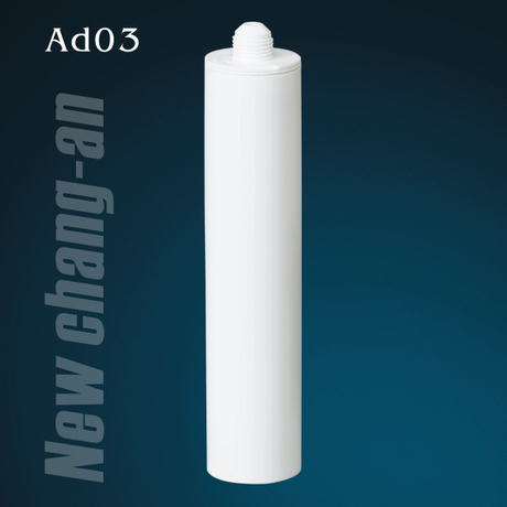 Cartucho de plástico de sellador blanco de 300 ml para sellador MS