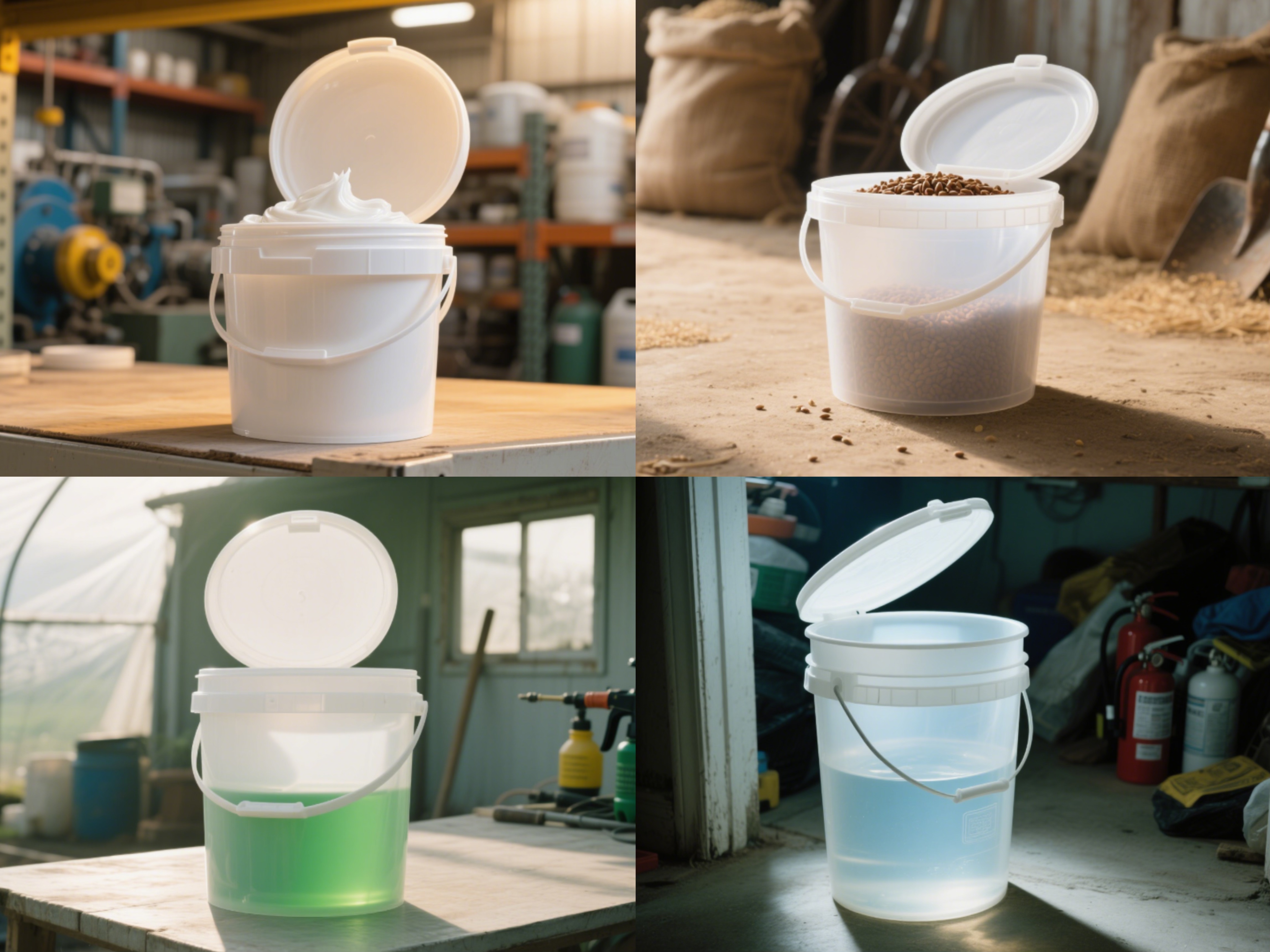 PP Bucket de pl&aacute;stico