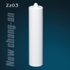 Cartucho de plástico HDPE vacío de 250 ml para sellador de silicona
