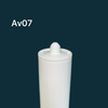 Cartucho de plástico de calafateo de vidrio HDPE de 290 ml para envases de sellador de silicona para la construcción