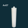 Cartucho de plástico de calafateo de vidrio HDPE de 290 ml para envases de sellador de silicona para la construcción