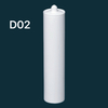 Cartucho de plástico HDPE HDPE de 300 ml de grado industrial para sellador de silicona para sellador de silicona 