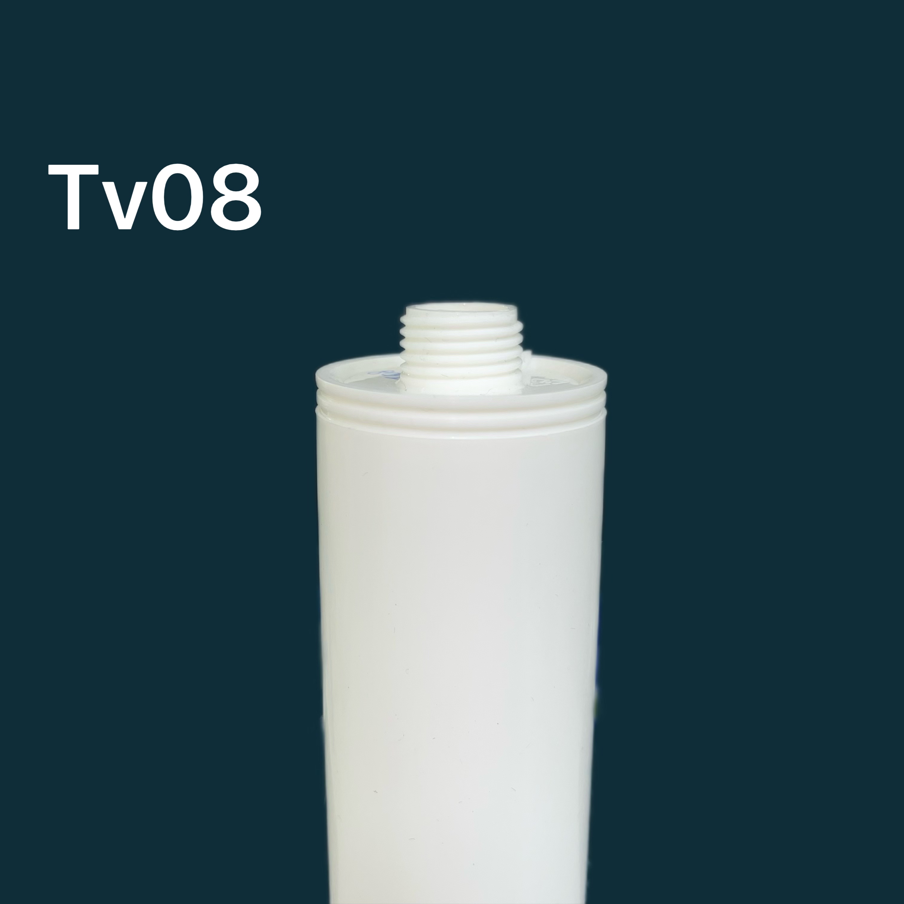 Cartucho de plástico de embalaje de vidrio HDPE vacío para sellador de silicona para la construcción