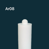 Cartucho de plástico de envasado de vidrio HDPE de 270 ml para sellador de silicona para la construcción