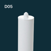 Cartucho de plástico HDPE Multipurpose vacío de 300 ml para sellador de silicona para sellador de silicona