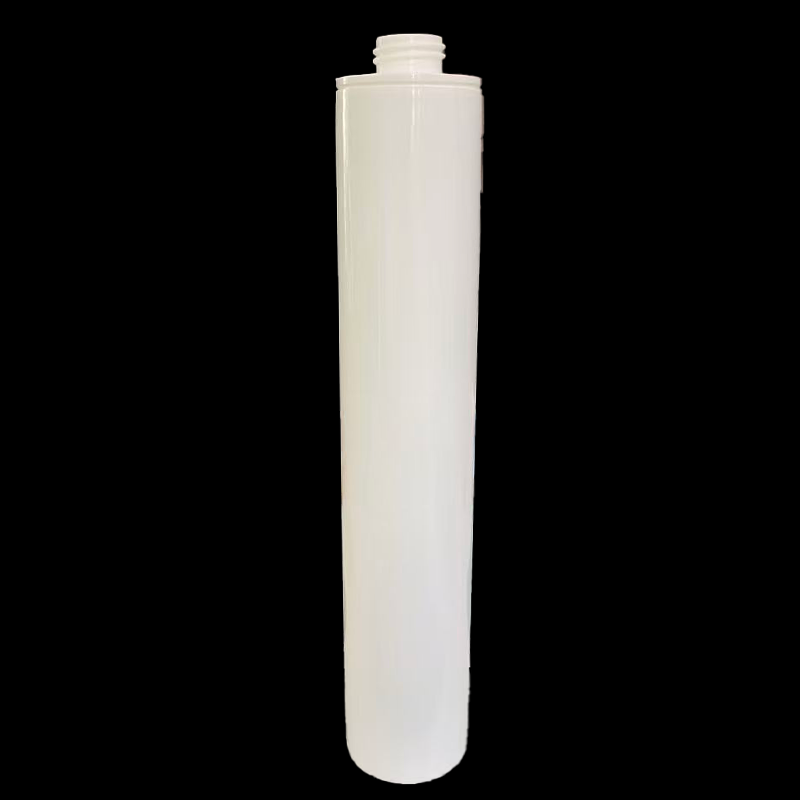 Cartucho de plástico HDPE para calafatear sellador de silicona resistente a productos químicos de 350 ml para envases adhesivos de vidrio industriales
