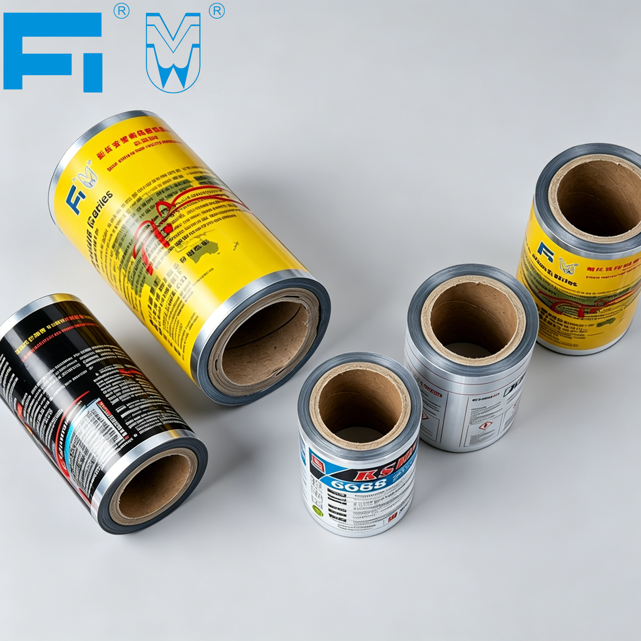 Lámina de aluminio para salchichas, embalaje adhesivo resistente a productos químicos, resistente al agua, de grado industrial, 68um, para sellador de silicona