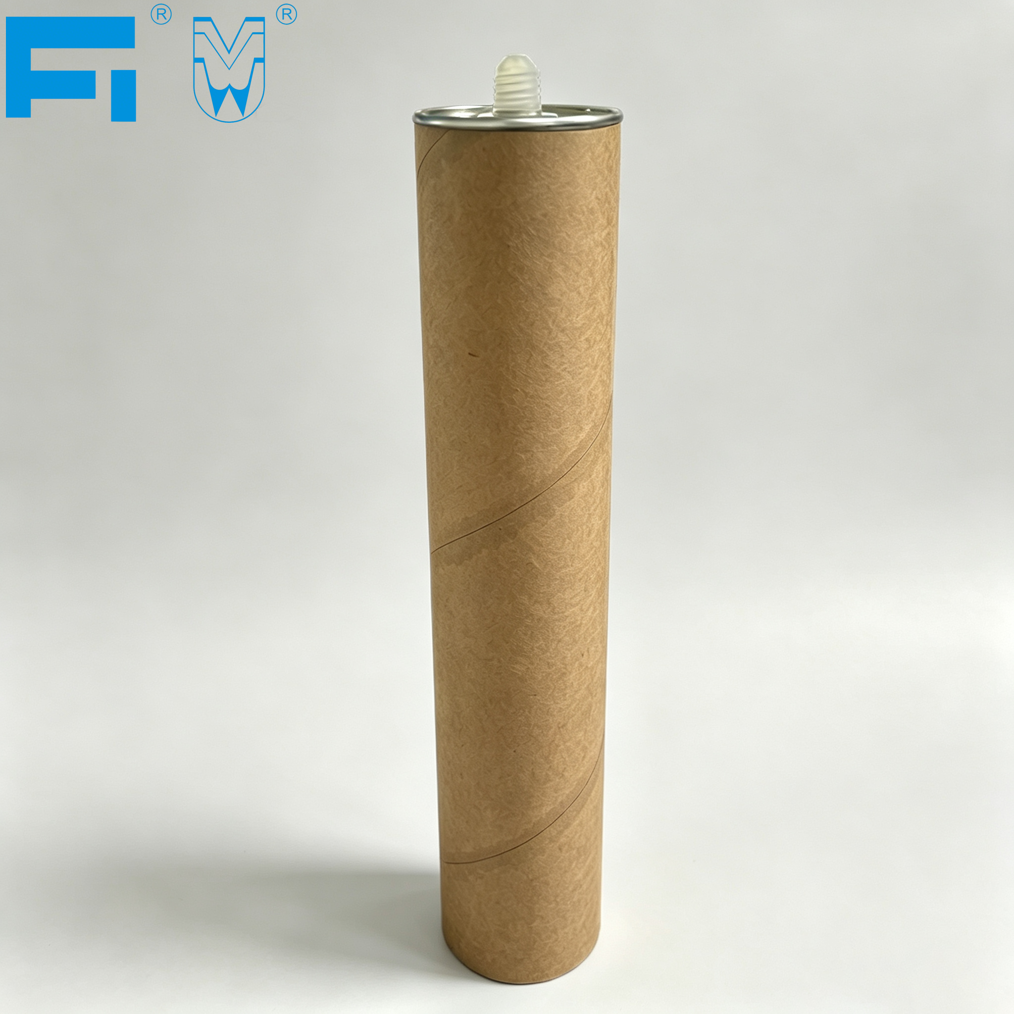Cartucho de papel de embalaje adhesivo de gran capacidad de 800 ml para uso industrial, sellador, calafateo y sellado
